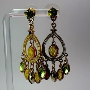 Vintage Dangle Chandelier Earrings